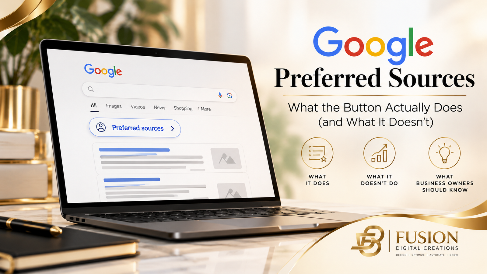 Google Preferred Sources: What the Button Actually Does (and What It Doesn’t)
